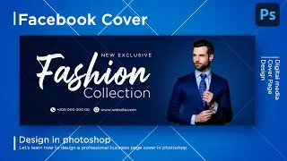 Professional Business Facebook Cover Design in Photoshop. iLLPHOCORPHICS
