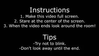 Optical Illusion-After motion effect