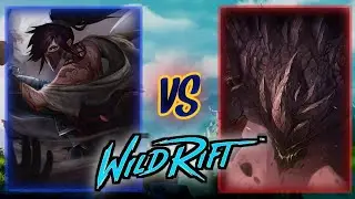 Malphite vs Akali WILD RIFT |