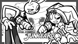 FNF Junkyard but it's Pomni vs Jax