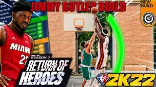 This Jimmy Butler build is the BEST BUILD for SEASON 7 on NBA 2K22 NEXT-GEN 