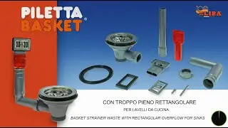 INSTALLAZIONE PILETTA BASKET CON TROPPO PIENO RETTANGOLARE