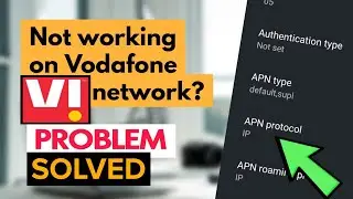 Vodafone VI network problem SOLVED! | APN settings | Under 2 minutes!