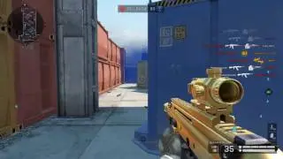 Warface играю против настоящего чита на ветеранах