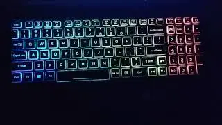 RGB and Wave effect on keyboard @elearningInitiative
