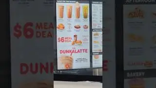 🥤Does This Really Taste Like A Milkshake?? #New #dunkindonuts #dunkalatte #coffee #review #shorts