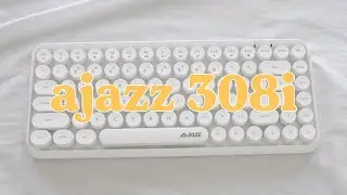 ajazz 308i keyboard (unboxing, first impressions, typing sounds) | philippines