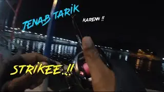 Mancing malam di Kolam Sea Lion
