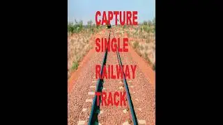 Digitizing a Single Railway Track in ArcGIS