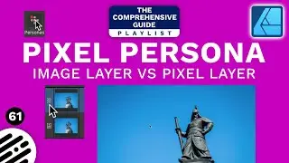 Affinity Designer Tutorial: Image vs Pixel Layer (Pixel Persona)