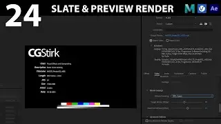 Slate & Preview Rendering — Razor Crest VFX Lecture 24