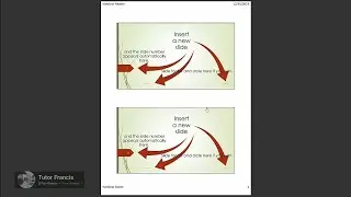 How to format and print handout with auto slide and page numbers, header and footer in MS PowerPoint