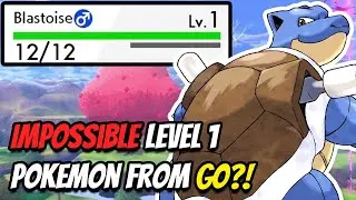 LEVEL 1 BLASTOISE?! POKEMON GO TO POKEMON HOME TRANSFER SYSTEM MAKES IT POSSIBLE!