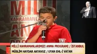 UYAN EHLİ VATAN VATAN ELDEN GİDİYOR ADLI ŞİİR