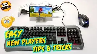 Easy ⚙️Sensitivity ⌨️Settings For New Players = Panda Mouse Pro || Garena Free Fire