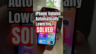 iPhone Volume Automatically Lowering SOLVED