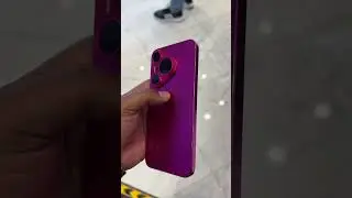 Huawei pura 70 - first look huawei pura 70 pink colour 