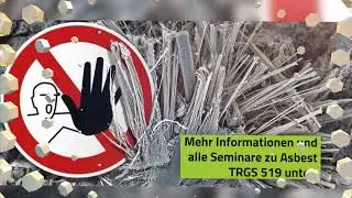 Asbestschein erwerben nach TRGS 519 Asbest bei Abbrucharbeiten, Sanierungsarbeiten & Instandhaltung