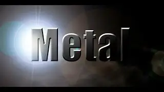 Como fazer efeito de Metal no Photoshop