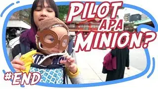 PILOT APA MINION NIH SI BABY EL HAHAHA - Japan Vlog #9 end