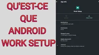 QU'EST-CE QUE WORK SETUP  ET A QUOI ÇA SERT