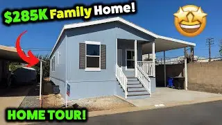 This $285K Mobile Home in Montclair, CA is Stunning! 3 Bed, 2 Bath Tour | Hacienda 4