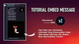 Cara Membuat Embed Message | Tutorial Discord
