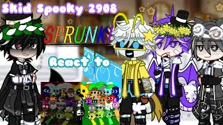 ||GC||Sprunki Incredibox||react to house of horrors ss1