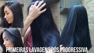 CUIDADOS DEPOIS DA PROGRESSIVA- Tudo oque usei nas primeiras lavagens 🥰