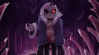 Битва с боссом с 3D Horror сансом в игре Sans Multiversal Battles Roblox