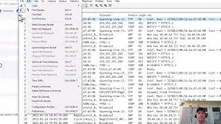 Changing Packet Arrival Time in Wireshark