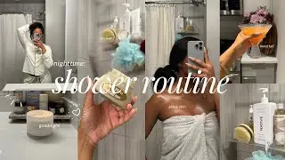 Cozy Fall 2024 Nighttime Shower Routine | glowy skin tips + vanilla scent layering + relaxing