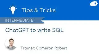 Use ChatGPT to write SQL in Salesforce Marketing Cloud
