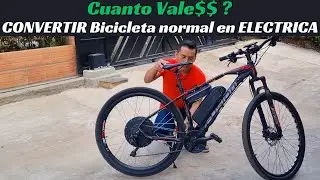 Cuanto Vale $$.. KIT para CONVERTIR BICICLETA normal a ELÉCTRICA
