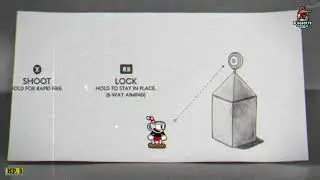 Cuphead Tutorial Mode Gameplay Review XBOX ONE