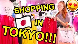 SHOPPING IN HARAJUKU!!! Shop with me at Laforet in Tokyo, Japan!!!