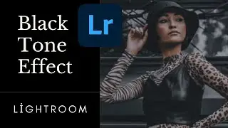 How to edit Black Tone's || Moody Black Lightroom preset