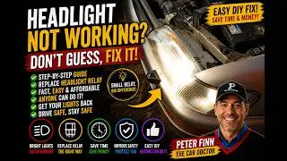 Headlight is not working. Replace headlight relay