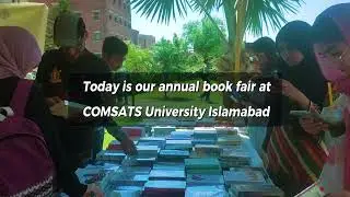 Book Fair  at COMSATS University Islamabad