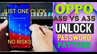 Oppo A5s Pattern Unlock I Screen Lock Remove Password I Just One Click