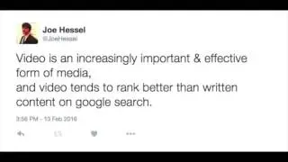 Converting Twitter to Video