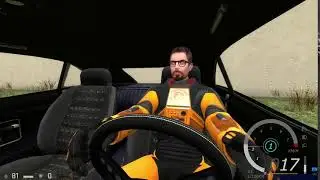 sometimes its hard to resist the urge to drive right off a bridge but its garry's mod