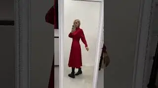 Красное платье Джерси миди #дизайнермосква #дизайнеродежды