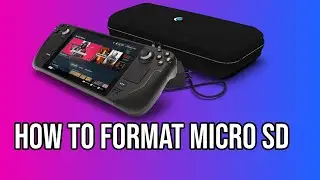 Steam deck micro sd format  - how to format micro sd card steam deck