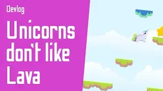 Unicorns don't like Lava
