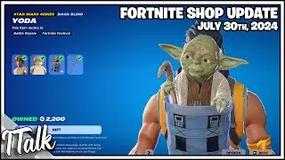 BACK IS YODA! Fortnite Item Shop [July 30th, 2024] (Fortnite Chapter 5)