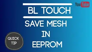 Storing Bed Leveling Mesh - BLTOUCH - TH3D - Ender 3