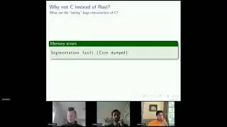 Research Days 2022: Preventing Rust Programs From Becoming C Programs