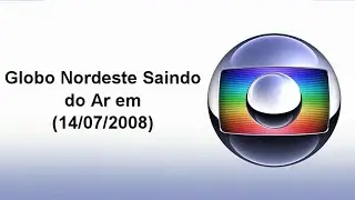 Globo Nordeste Saindo do ar (14/07/2008)