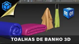 🛀 Como Modelar Toalhas no 3ds Max - Parte 01